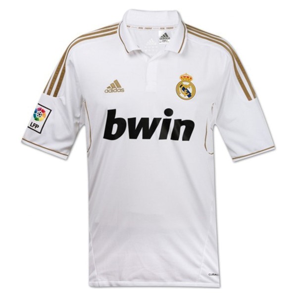 Camiseta Real Madrid Primera equipo Retro 2011/12 Blanco
